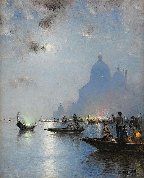 Venice in twilight, wilhelm von gegerfelt